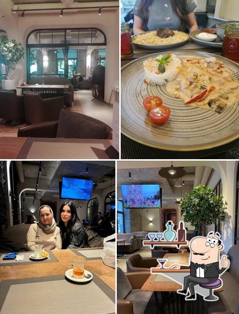 Посмотрите на внутренний интерьер "Венской сказки"