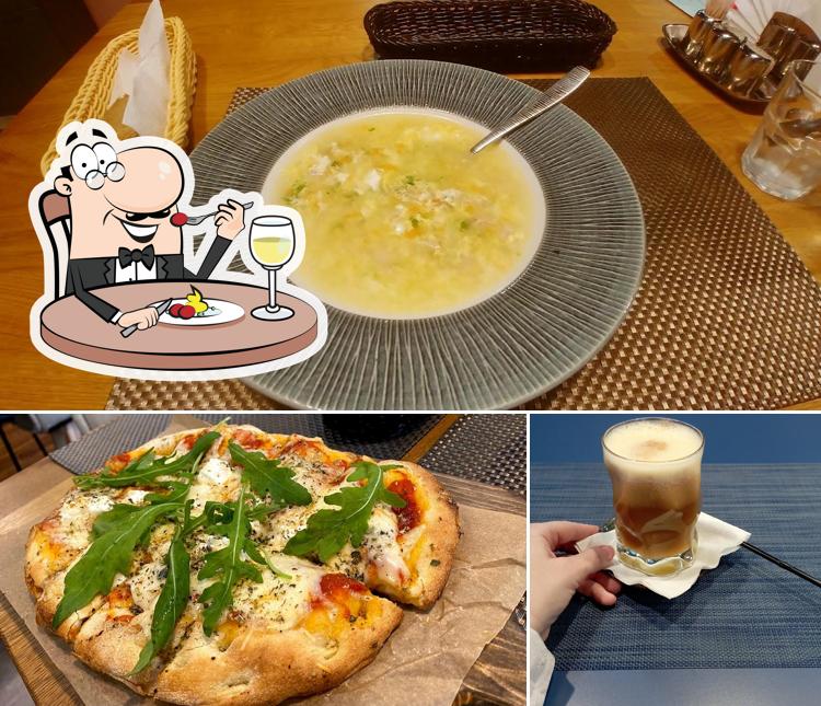 В MUFFIN есть еда, напитки и многое другое