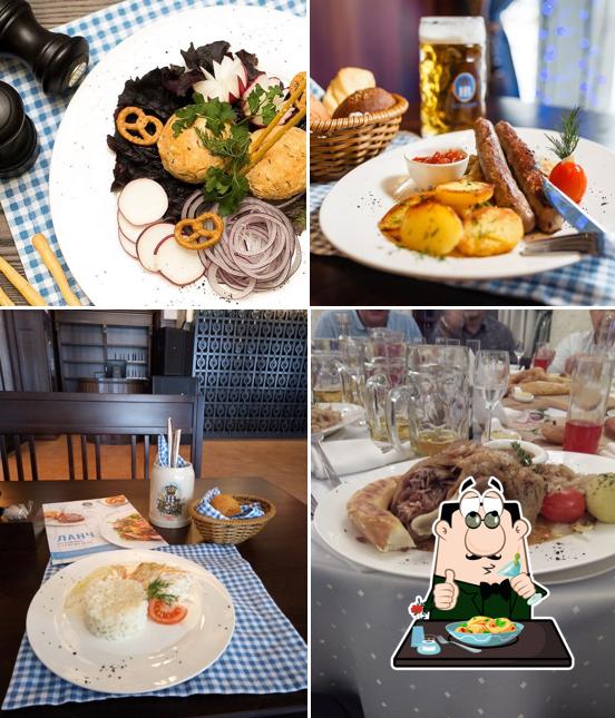 Еда в "Hofbrau Kemerowo Настоящем Баварском Пивной Ресторан в Кемерово"