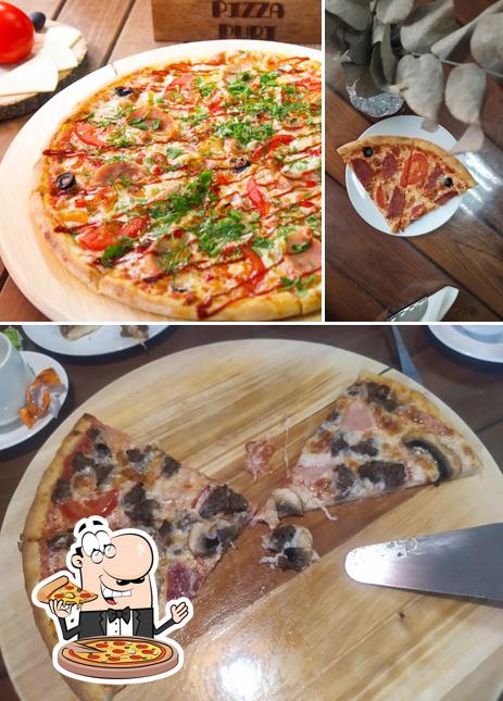 Отведайте пиццу в ""