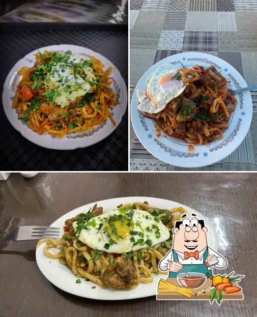 Спагетти болоньезе в "Самарканде"