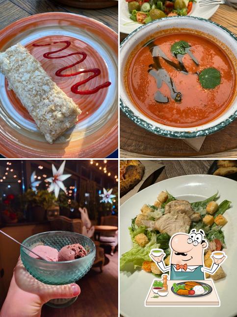 Еда в "Хурме"