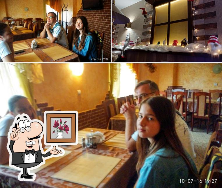 Посмотрите на внутренний интерьер "Уюта"