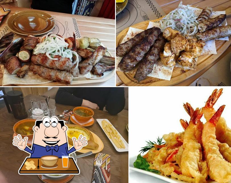 Блюда в "Барашке"