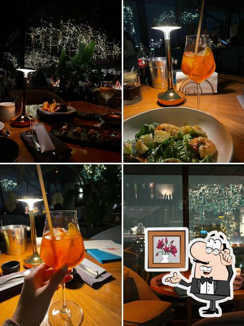 Посмотрите на внутренний интерьер "Ten June"