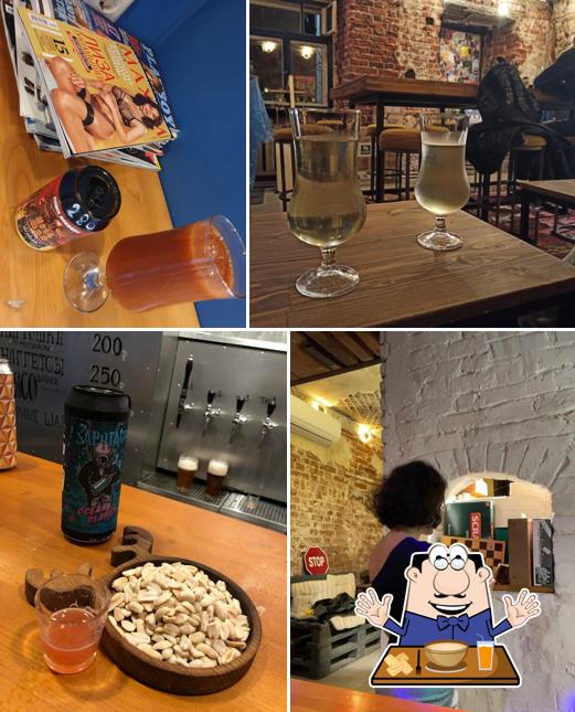 Еда в "Сизом Олене"