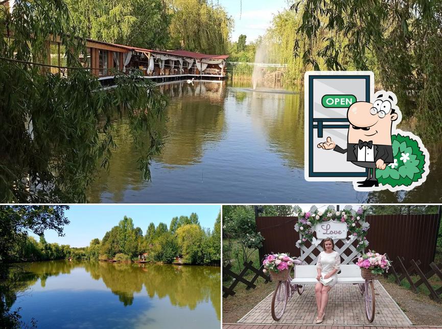 Внешнее оформление "Рыбацкой деревни"