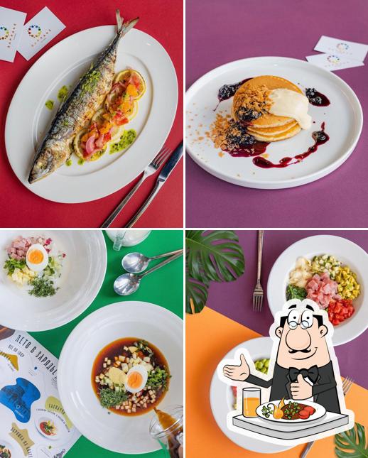 Блюда в "Гастроцентре Зарядье"