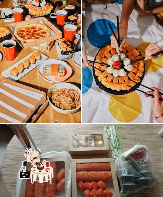 Еда в "Томята Тосуши"