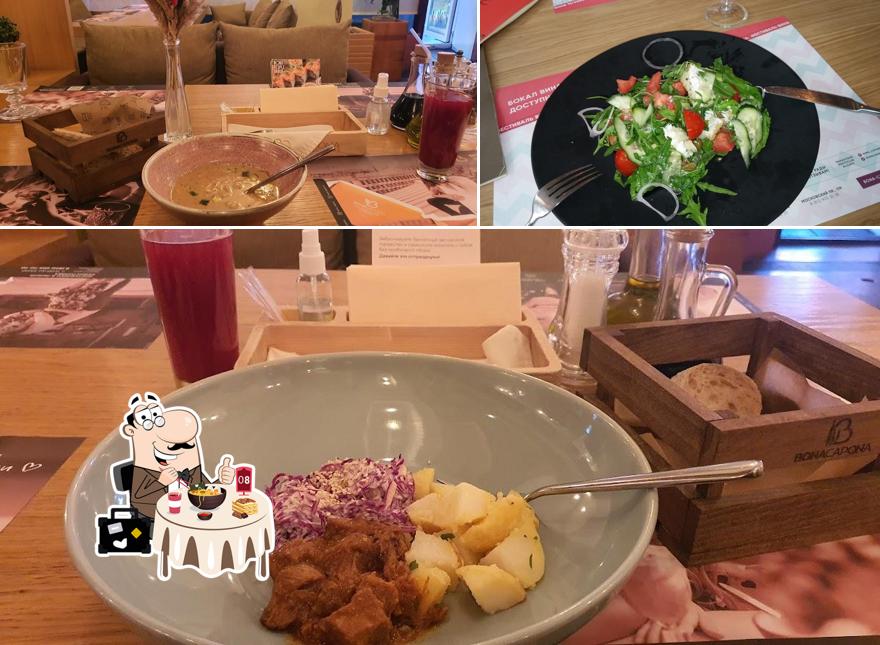 Блюда в "Боне Капона"