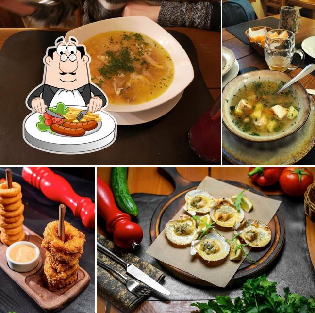 Еда в "Золотой Праге"