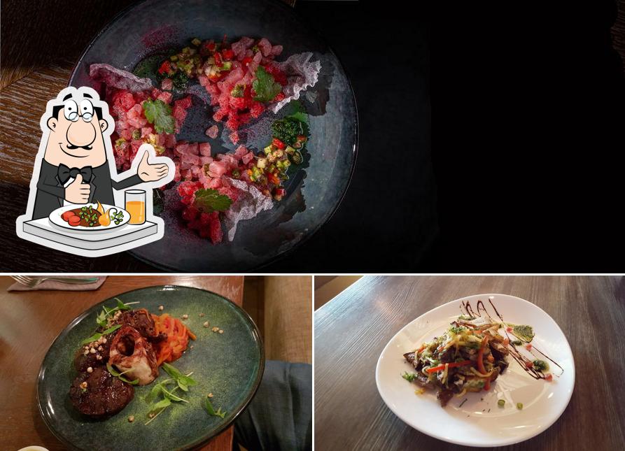 Блюда в "Ресторане Penates"