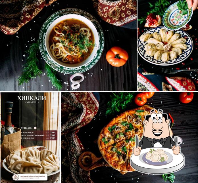 Вареники в "Kinza"