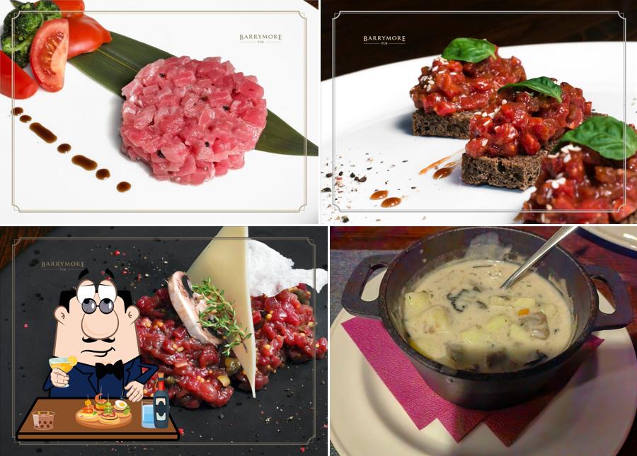 Брускетта в "Бэрриморе паб"