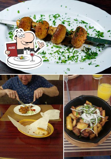 Блюда в "Сковородке"