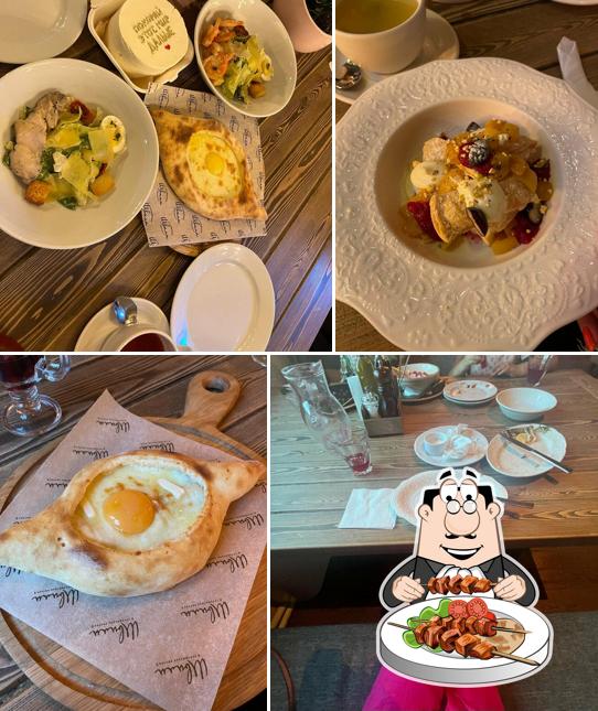 Еда в "Osteria Mario"