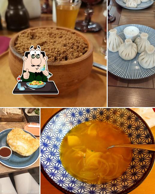 Макароны с сыром в "Барашках"