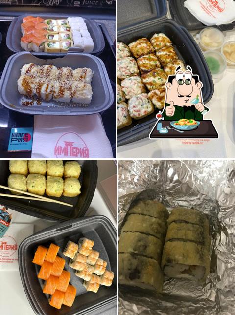 Блюда в "Империя Восходящего Солнца"