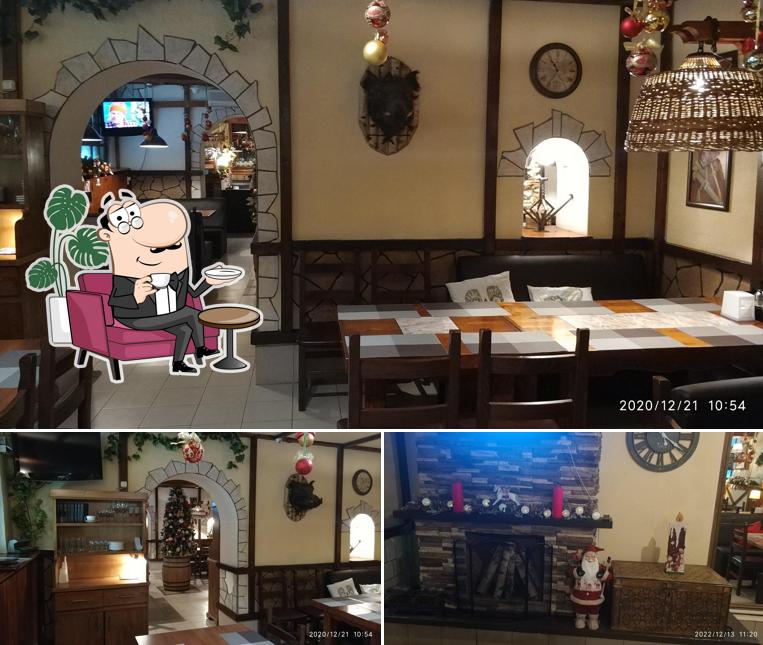 В Бочка есть внутреннее оформление, еда и многое другое