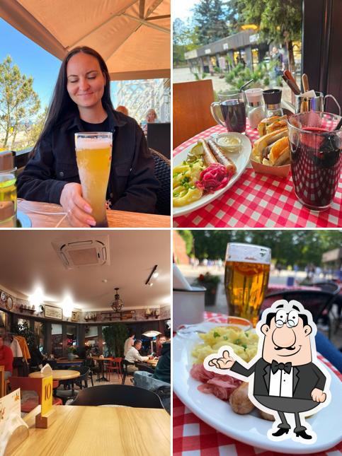 Посмотрите на внутренний интерьер "Кухня Де Прусс"