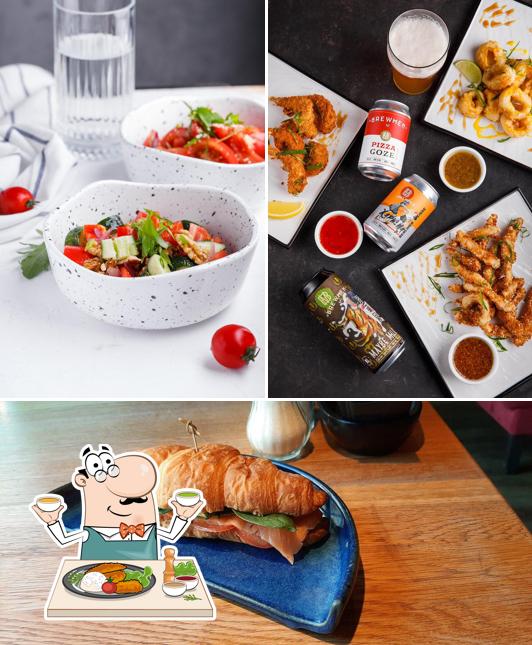 Севиче в "Gourmetto городском кафе"