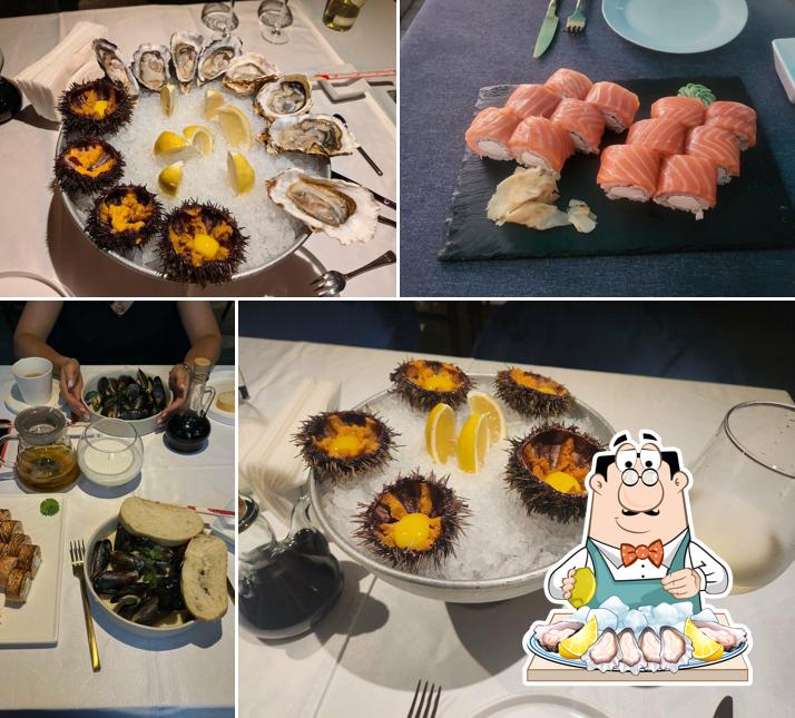 Устрицы в "Ёж & Устрица"