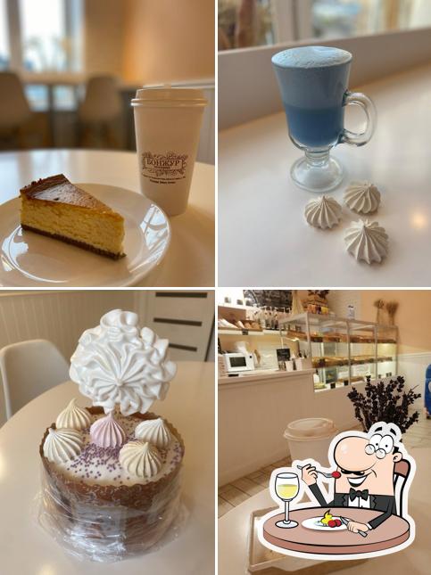 Шоколадный мусс в "Бонжур"