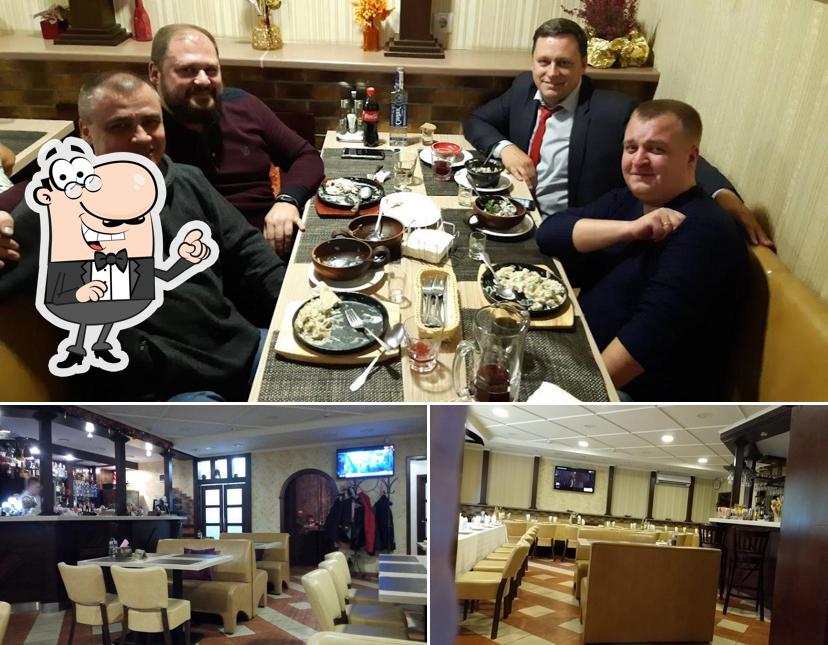 Посмотрите на внутренний интерьер "Имбирь"