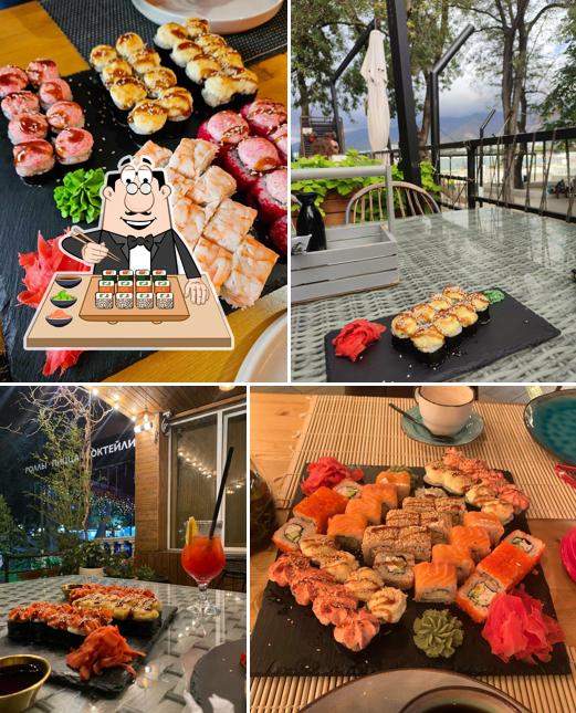 Отведайте различные сеты суши