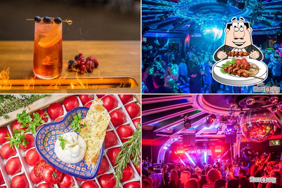 Еда в "Ленинграде Клуб-Караоке-Ресторан"