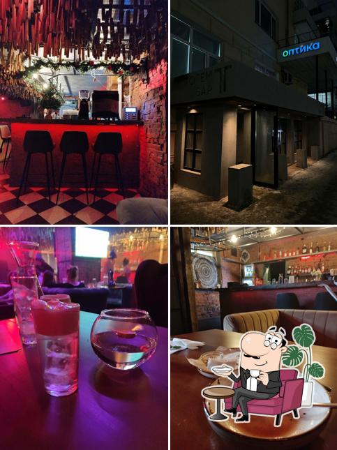 Посмотрите на внутренний интерьер "Тотем"