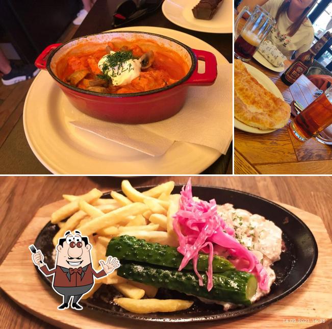 Блюда в "Дебюте"