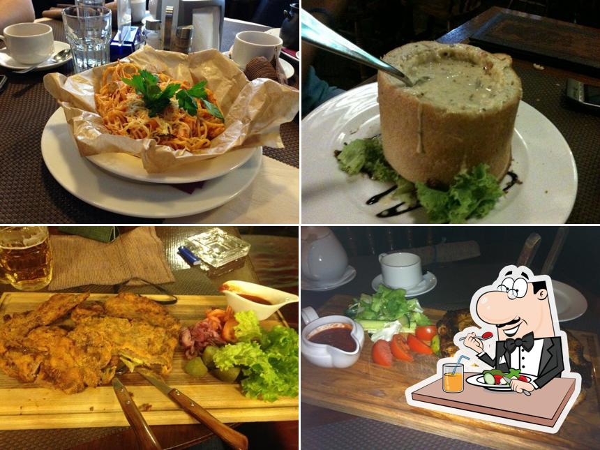 Еда в "Британнике"