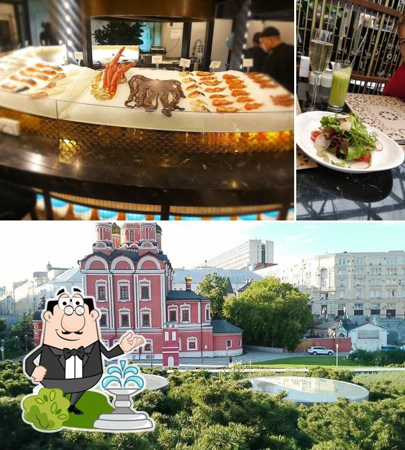 Внешнее оформление "Гастроцентра Зарядье"