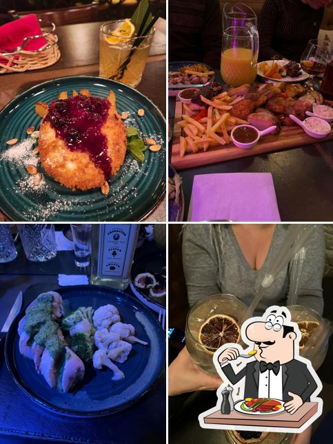 Блюда в "Хонки Тонк Пианино Бар"