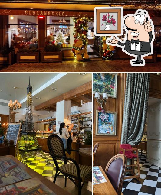 Посмотрите на внутренний интерьер "23 Cafe boulangerie"