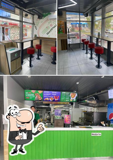 Посмотрите на внутренний интерьер "Гриль № 1"