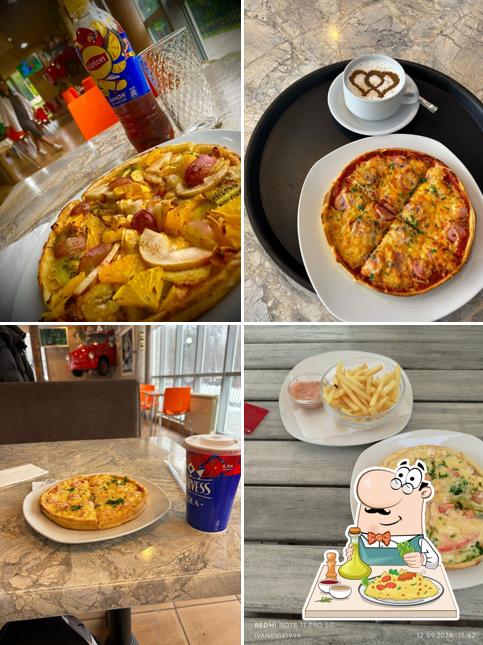Еда в "Пицце Нике"