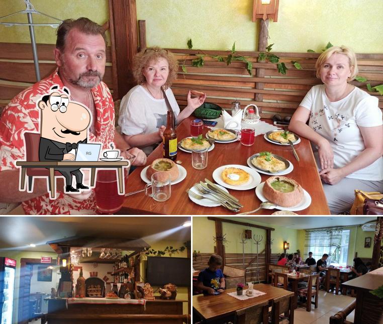 Посмотрите на внутренний интерьер "Сандала"