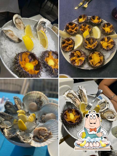 Устрицы в "Ёж & Устрица"