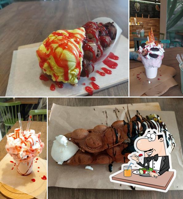 Еда в "Чуде Вафли"