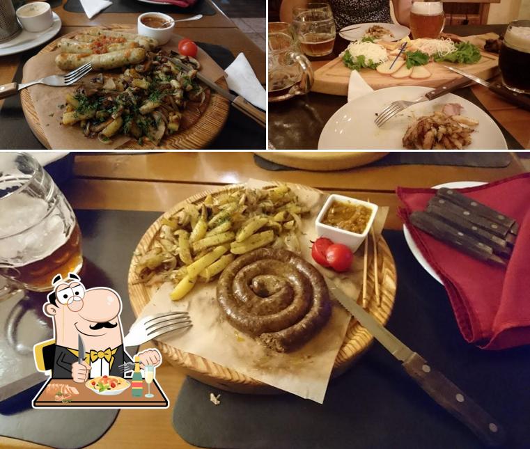 Блюда в "Золотой Праге"