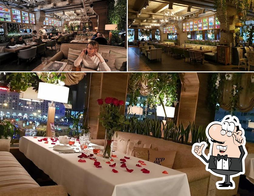 Интерьер "Террасы/Lounge & Bar"