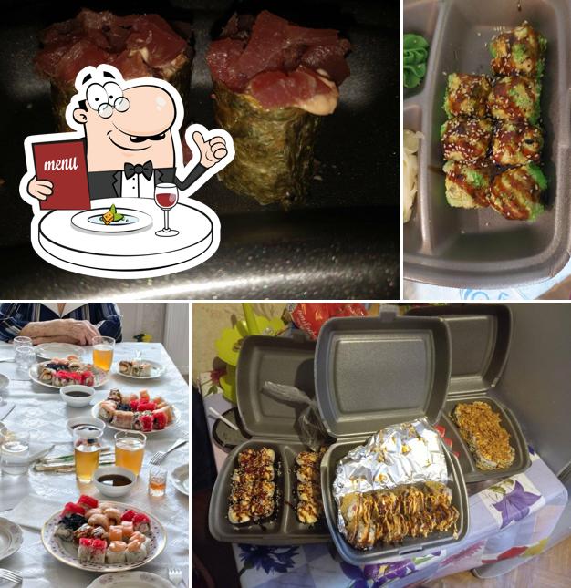 Еда в "Магия суши"