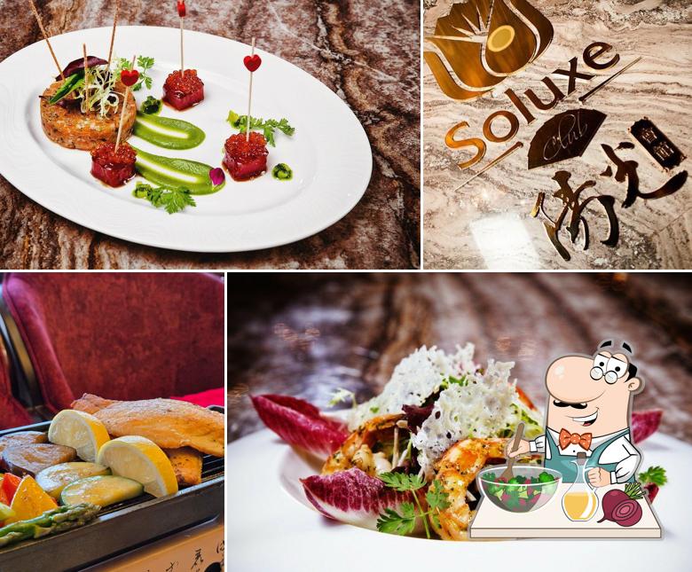 Свекольный салат в "Soluxe Kutuzovsky"