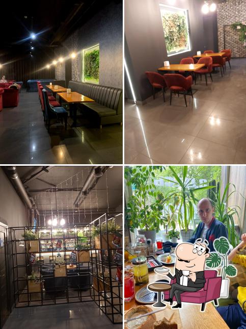 Посмотрите на внутренний интерьер "Cocos lounge"