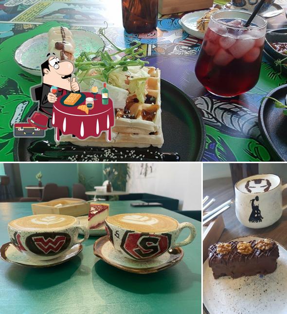 Вафли в "Огонь Кофе"