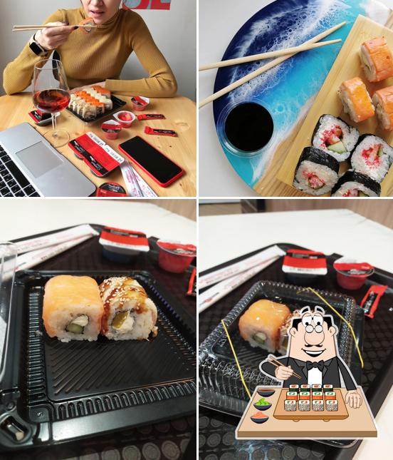 В "Суши-Маркет" попробуйте суши и роллы