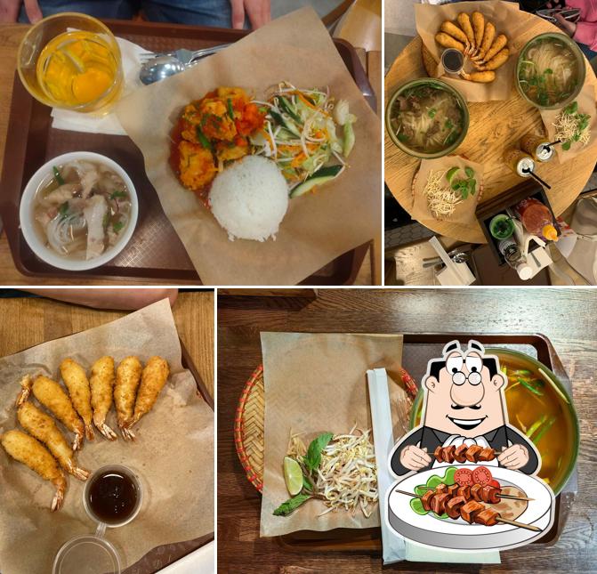 Блюда в "Pho City"