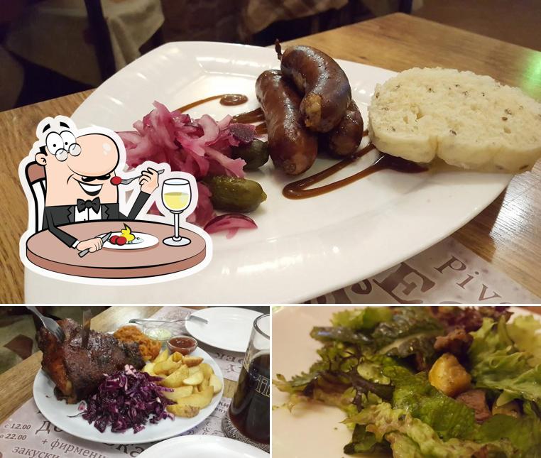 Блюда в "Чешском Сладеке"